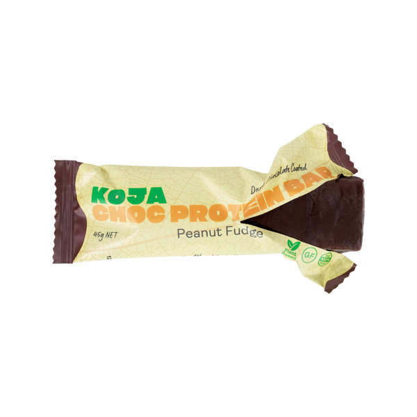 KOJA Peanut Fudge Choc Protein Bar - 16 Bars