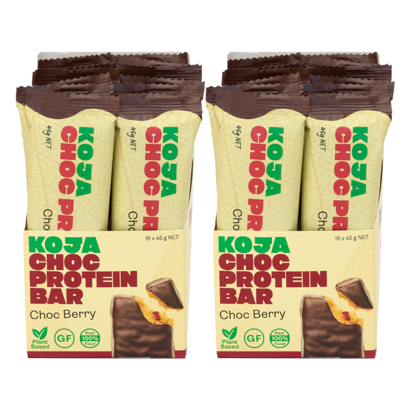 KOJA Choc Protein Bars - Buy 2 Cartons & Save