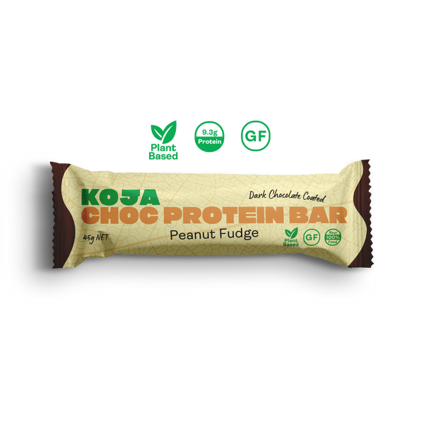 KOJA Peanut Fudge Choc Protein Bar - 16 Bars