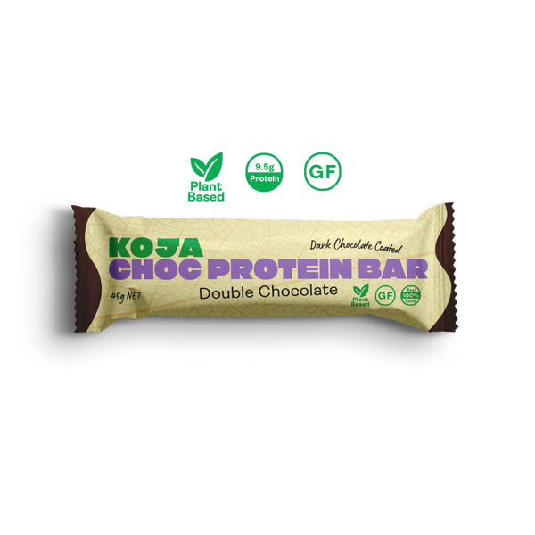 KOJA Double Chocolate Choc Protein Bar - 16 Bars